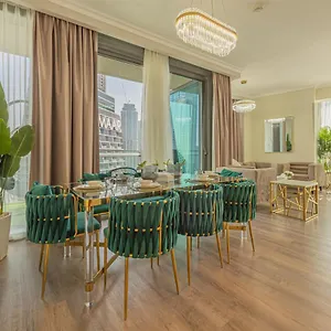  شقة First Class 3br With Full Burj Khalifa And Fountain View