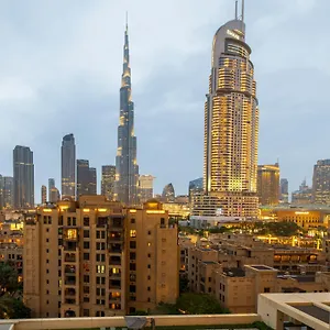  شقة First Class 2br With Full Burj Khalifa View